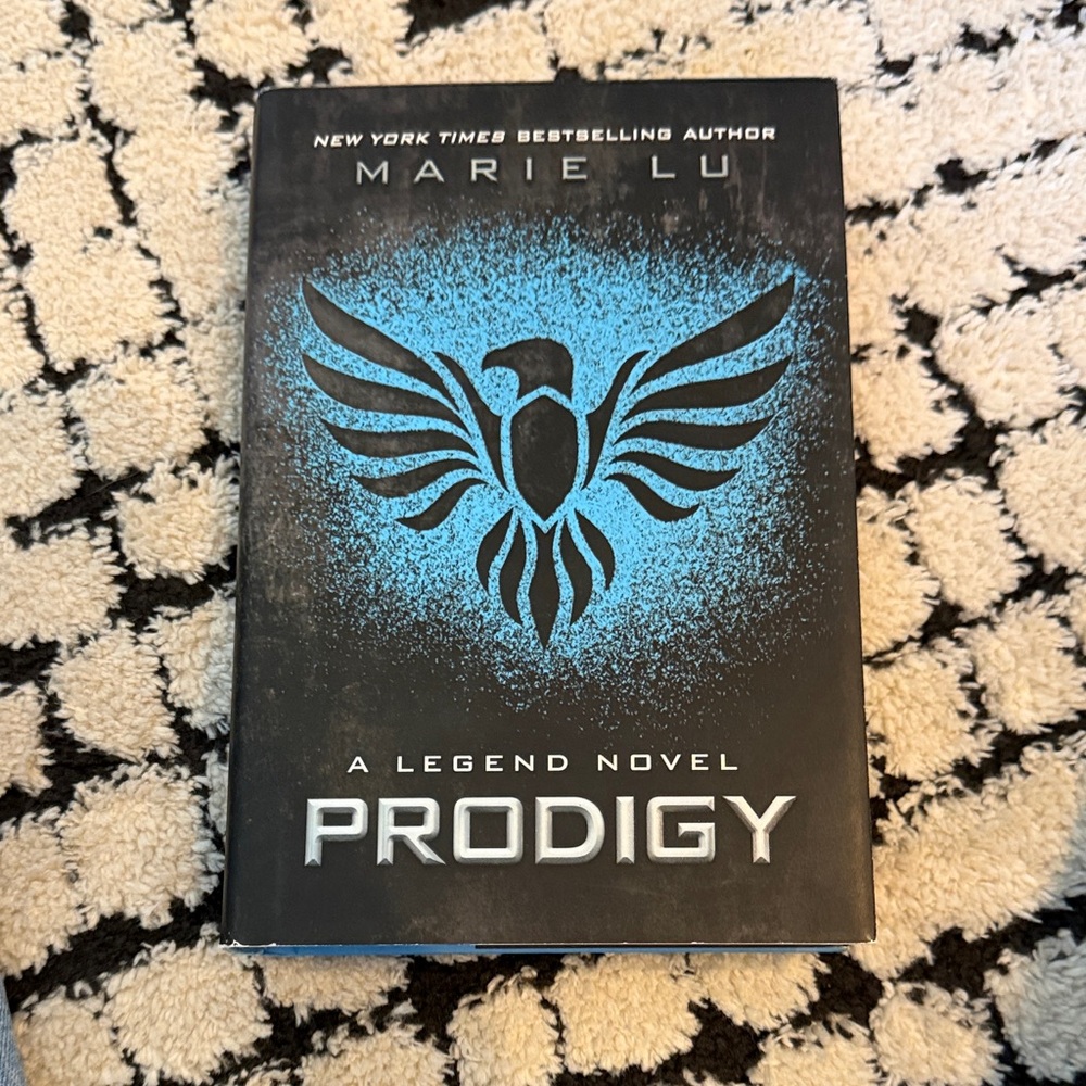 Prodigy by Marie Lu - Black and Blue Hardcover